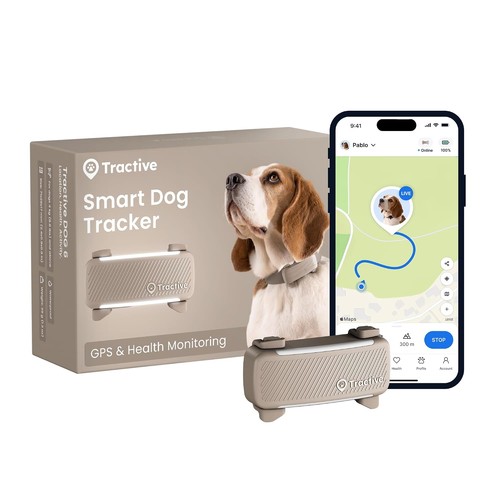 Tractive smart dog tracker - dog, |