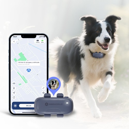 Small tracker for dogs - tracker,