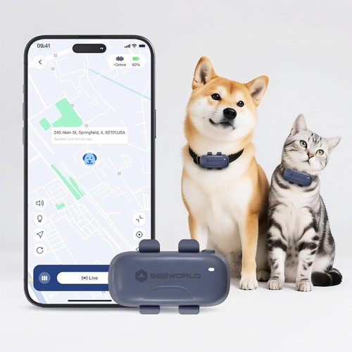 Cat tracker gps - cat, dog